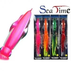 오징어 타이라바 120g 타이러버 유동추 미끼 루어낚시