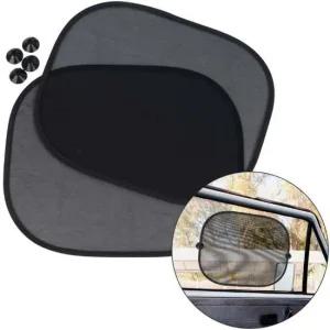 차량용 사이드흡착식 햇빛가리개 햇빛가림막이 2P 썬바이저 햇빛차단기 자외선차단 차량용암막 차양막