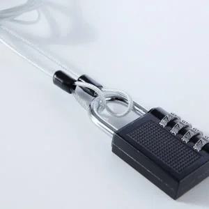 다용도 와이어 로프 케이블 캐리어 자전거 자물쇠 2M 다용도와이어 유럽 여행