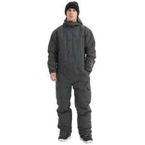 SNBOCON 남성 원피스 스키복 스노우슈트 컬러풀 스노보드 점프슈트 방수 후드 웜 재킷 야외 겨울