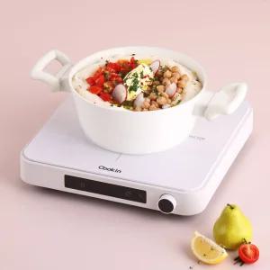 키친플라워 꾸테 세라믹 인덕션 양수냄비 20CM