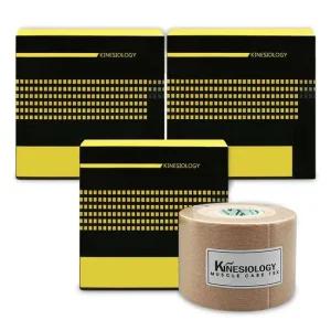 3NS 플러스 근육테이프 Y 5cm x 5m 3롤 주짓수테이프 무릎테이핑 스포츠테이프 손목테이핑