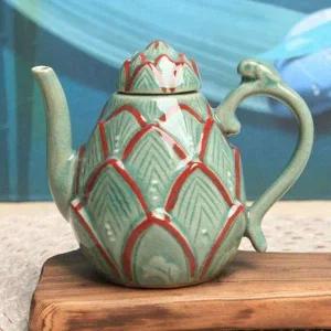 주전자1개 티팟 차주전자 다관 찻주전자 전통청자 주전자