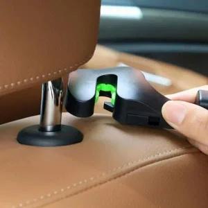 자동차가방걸이 헤드레스트거치대 블랙2P