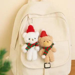 [큰손할인] 크리스마스 곰돌이키링 소품 장식 트리 인형 선물 산타 미니