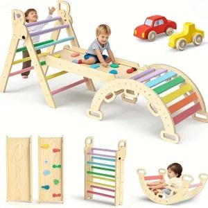 kass 원목구름사다리 원목 사다리 미니사다리