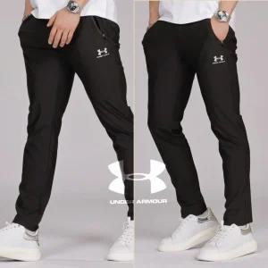 언더아머 SS 홀로그램 스판 기모 트레이닝바지 (겨울신상) -남여공용