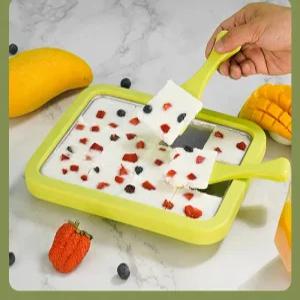 가정용 넓은 기계 철판아이스크림 35cm 아이스크림판 메이커