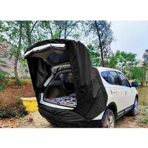 [골드스마일]트렁크텐트 일반형 블랙 카 차박 백패킹 차량도킹