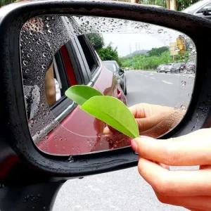 빗물차단 빗물 습기 김서림방지 사이드미러 방수코팅 필름 2P