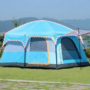 텐트 거실형 가족 6인용 캠핑 공원 방수 대형