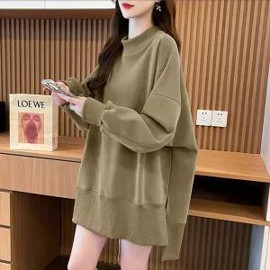 [국내자체제작] 마이온 슬릿 맨투맨 (기모)