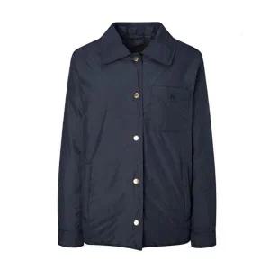 [셀러허브 패션]헤지스 여성s 리버시블 경량 다운 셔켓 네이비 HSJU5D003N2