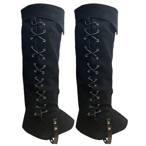 중세 해적 부츠 커버 르네상스 의상 다리 인조 가죽 바이킹 기사 전사 라이더