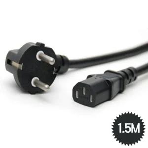 국산 컴퓨터 전원 파워 케이블 (220V/10A) 1.5M