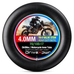 오토바이 헤비 듀티 내부 튜브 교체 - 70/100-17인치 4mm 두께 2.50-17 2.75-17 70/80-17 70/90-17 70/100-17 타이어 호환