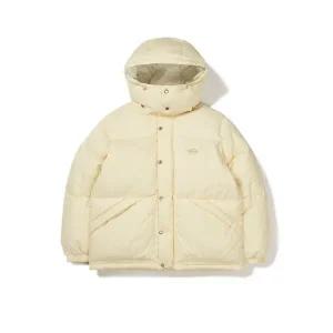 [정품] 엠엠엘지 바람막이 자켓 점퍼 긴팔 [Mmlg] HOODED DOWN JACKET (VANILLA)