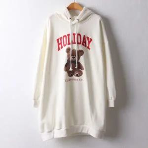 [하프클럽/] 곰돌이홀리데이후드티 RAF774M510 빅사이즈