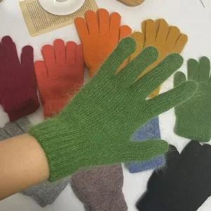 [라일리의류] Rly 후끈후끈 토끼털 장갑 9color 털 겨울 여성