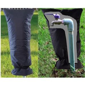 겨울 수도꼭지 동파방지커버 덮개 대형 방한 배관 세탁기