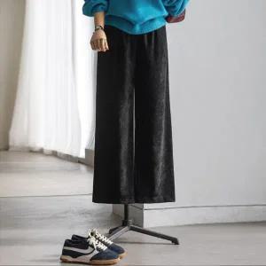 (안나앤플러스) A. 원스 데님 밴딩 슬랙스[팬츠D1010N02] 빅사이즈