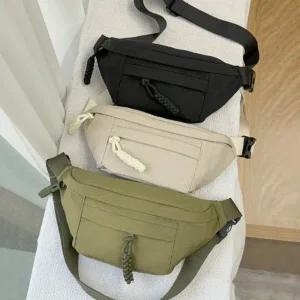 편리한 캐주얼 크로스 힙색 데일리 소지품 도난방지 멀티 안정적 포멀한 다양한 스타일 찰떡 액티브 활동
