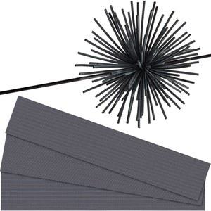 4피스 보우 스트링 소음기 감쇠기 소음 리커브 수염 컴파운드 제거