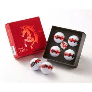 [정품] 26년 볼빅 새해 골프공 4구 볼마커 세트 말띠해 인쇄 포장 선물 행사 대회 신년