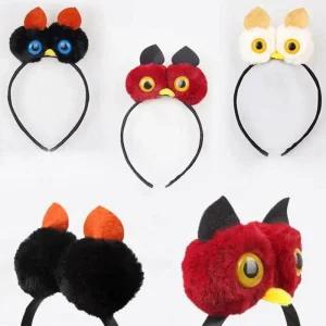 콘서트소품 머리띠 부엉이소품 할로윈장식 가면 파티용품 파티아이템 축제소품