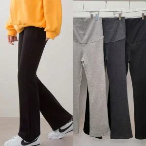 임산부 특기모 나팔레깅스 임부레깅스 겨울 임부복 트레이닝바지