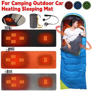 야외용 USB 가열 매트용 패드 매트 조절 구역 가능한 텐트 수면 온도 저항 캠핑 전기 추위
