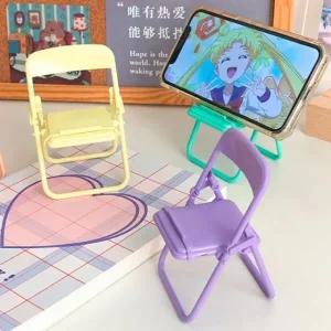 귀여운 미니 의자 핸드폰 거치대 인테리어 소품