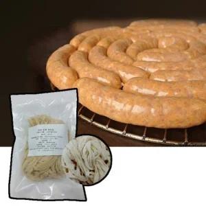 신선한 산  돈장 수제소시지 케이싱 X 2개입