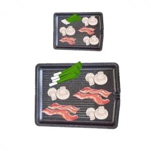 고기 구워 먹기 참 좋은 3 4인용 사각 불판 X 2개입