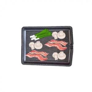 고기맛이 산다 살아 3 4인용 사각 고기 불판