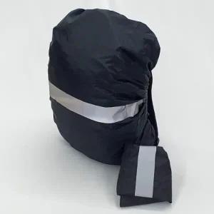 배낭 책가방 반사밴드 방수커버 블랙 45L