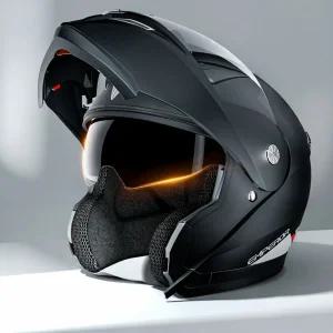 시스템헬멧 블랙 오토바이 블루투스 바이크 초경량
