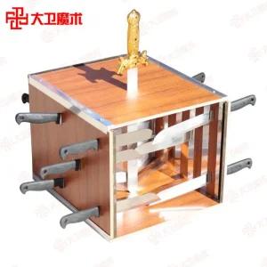 칼 찌르기 마술 매직쇼 무대 장비 마술용품 공연 박스 상자