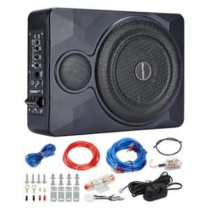 더블 스피커 베이스 및 트위터 가 장착된 10인치 800W 언더시트 서브우퍼 차량/트럭, 앰프, 리모컨 인클로저에 내장된 오디오 서브 8인치