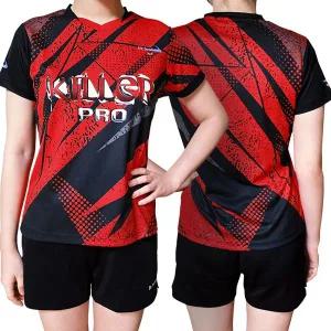 [닥더노이바우어]닥터노이바우어 - 여성용 탁구유니폼 킬러프로(Killer Pro) DTSFS-25002 티셔츠