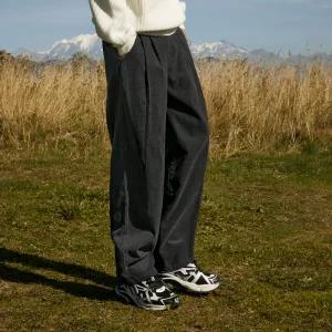 플루크 코듀로이 투 턱 와이드 팬츠 FPT402