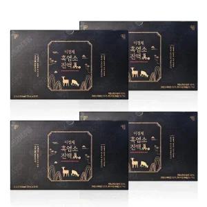 [래오이경제] 흑염소진액 진 70ml x 30포 x 4박스 진액 원 리뉴얼버전 WYS