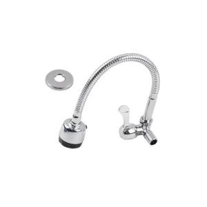 가로단수형 자바라 주방수전 냉수전용배관용품 세면대수전 세면수도꼭지