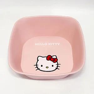 헬로키티 이지 그립 사각 대야 574614 욕실바구니 목욕 바가지 세숫 세수 바스