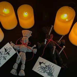 지푸라기인형 장식용 방탈출 소품 장난감 무서운 기념품 인형