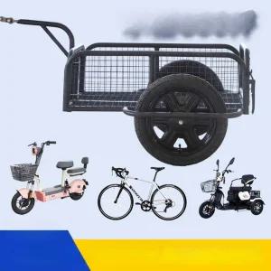 전기 자전거 트레일러 경량 전기자전거 견인 카트