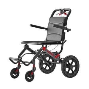 접이식휠체어 기내용 소형 보조의자 휴대용 수동 여행용
