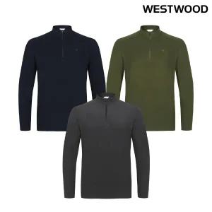 [대구백화점] [웨스트우드]맨 엔트리 기모 집업 티셔츠(WO4MTTS393)
