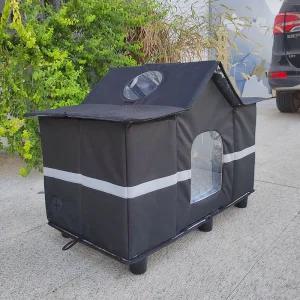 길고양이 겨울집 고양이 길냥이집 실외 숨숨 야외 비닐하우스 대형 방수 여름집 비닐텐트 난방