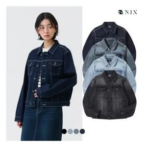 닉스 NIX여 D톤 RAWBK톤M톤L톤 워싱 데님트러커 FNARCJV590P 997844